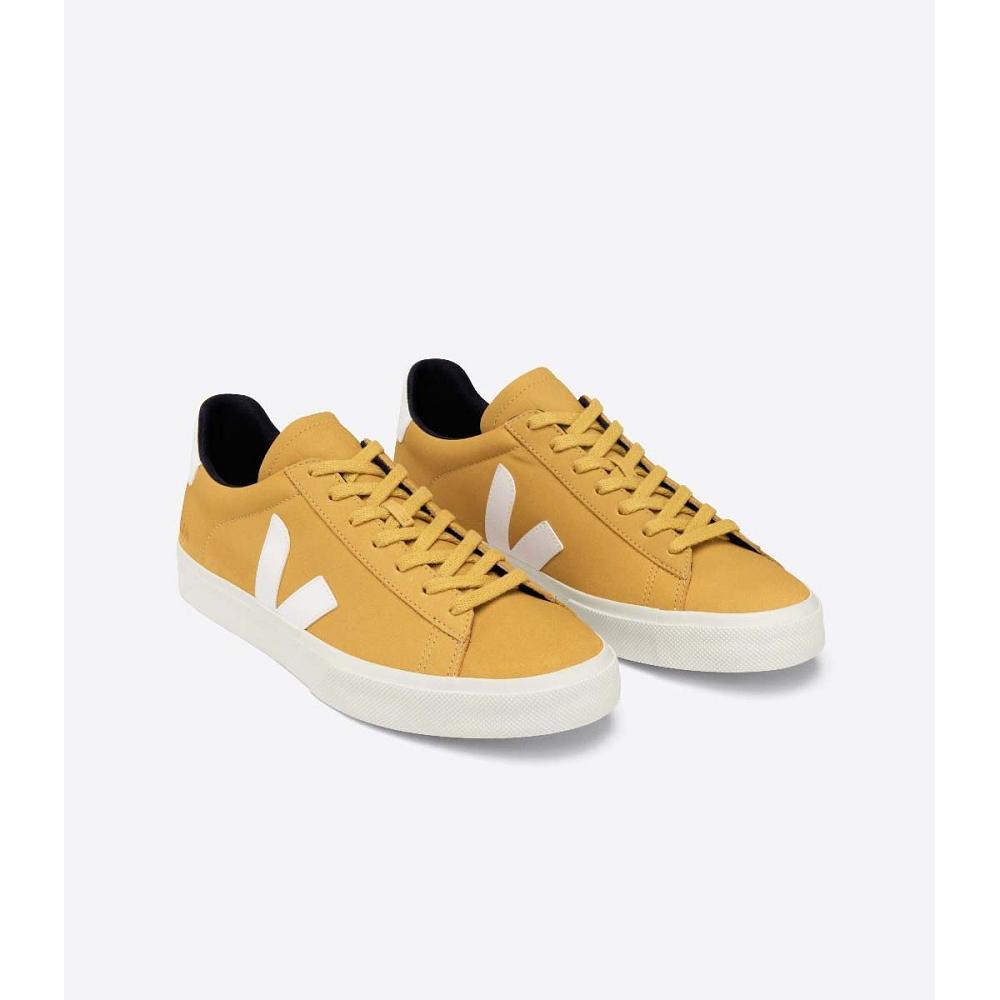 Veja CAMPO NUBUCK Women's Low Tops Sneakers Orange | NZ 598DFM